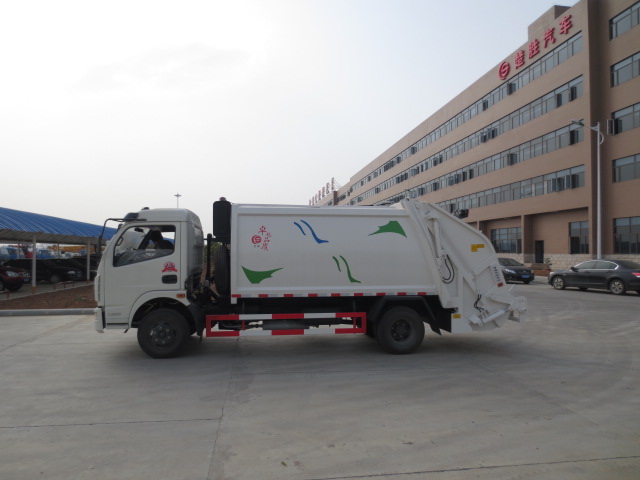 6立方壓縮式垃圾車(chē)