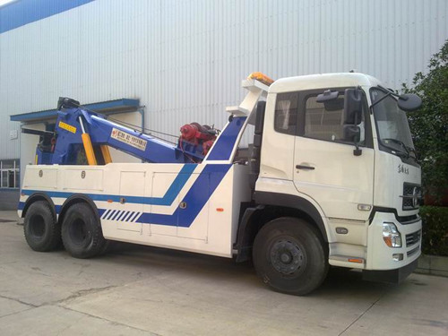 東風天龍拖吊聯(lián)體清障車