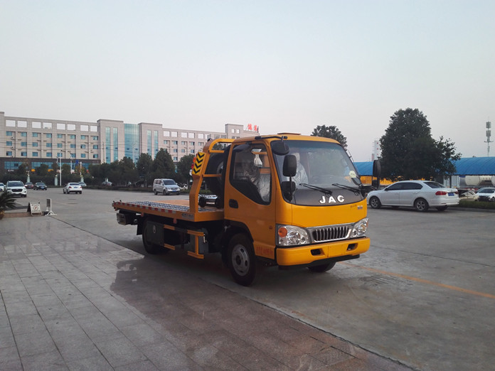 國(guó)五江淮藍(lán)牌一拖二清障車