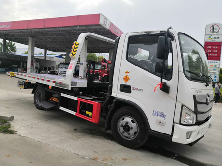 國六歐馬可藍(lán)牌清障車