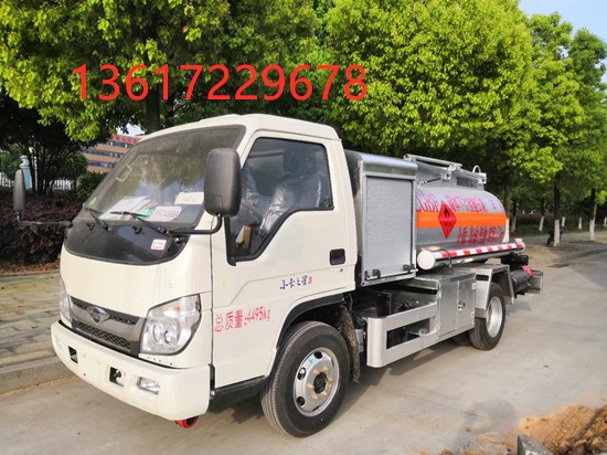 國六藍牌油罐車